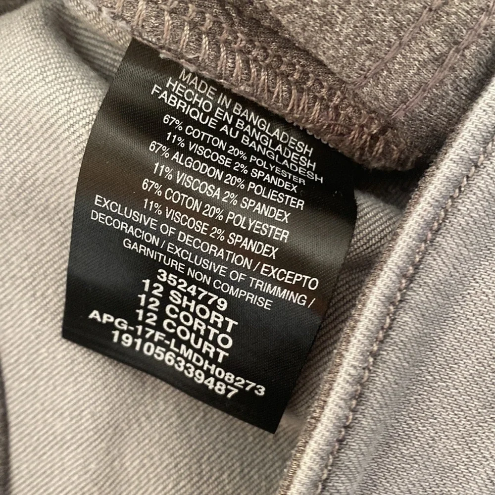 LEE gray skinny jeans